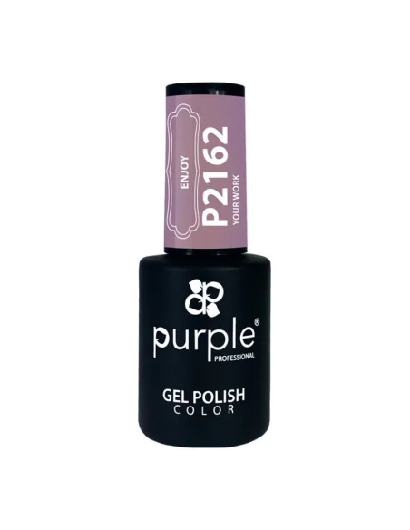 PURPLE GEL POLISH COLOR ENJOY YOUR WORK 10ML