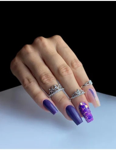 PURPLE GEL POLISH COLOR ENJOY YOUR AWARD 10ML