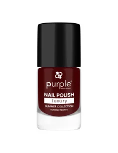 PURPLE NAIL POLISH LUXURY SUMMER NIGHT 10ML