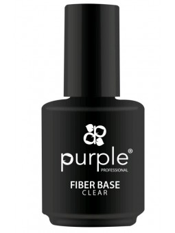 PURPLE FIBER BASE CLEAR 15ML