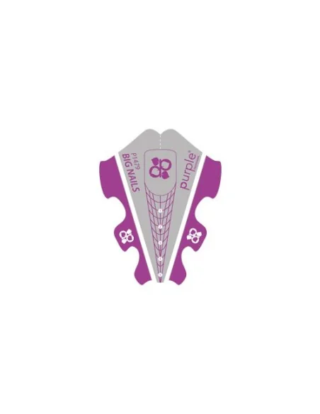 ***PURPLE MOLDES BIG NAILS 500UDS***