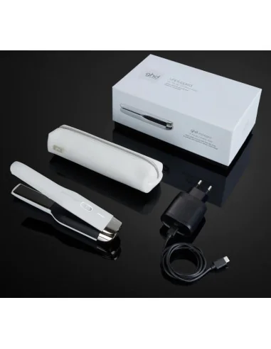 GHD Unplugged Cordless Styler White | Mathiss Ibiza