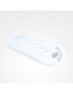 BIFULL TOALLA TURBANTE MICROFIBRA BLANCA 2