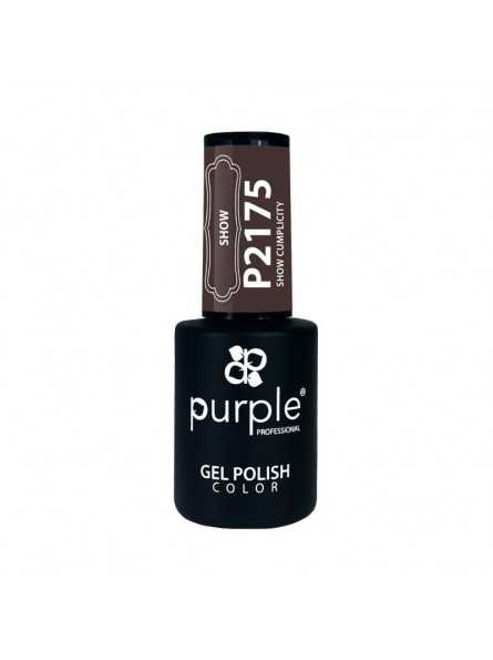 PURPLE GEL POLISH COLOR SHOW CUMPLICITY 10ML|Mathiss