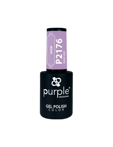 PURPLE GEL POLISH COLOR SHOW LOVE 10ML