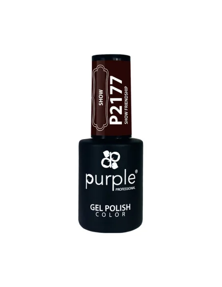 PURPLE GEL POLISH COLOR SHOW FRIENDSHIP 10ML