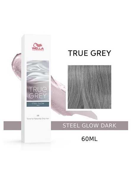 WELLA TRUE GREY STEEL GLOW DARK 60ML|Mathiss