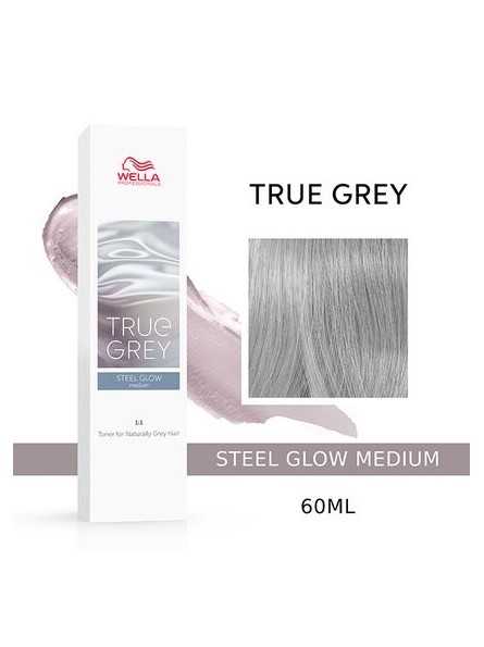 WELLA TRUE GREY STEEL GLOW MEDIUM 60ML|Mathiss