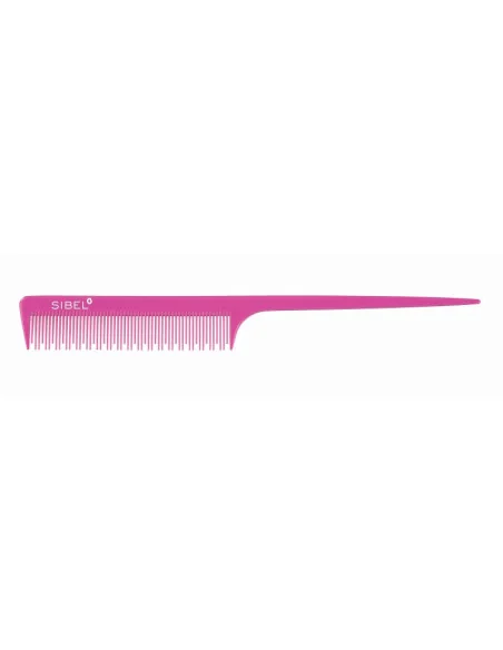 SIBEL PEINE Nº103 CREPAR CON PUA PLASTICO 20,9CM ROSA