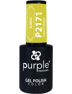 PURPLE GEL POLISH COLOR ALWAYS POSIBLE 10ML