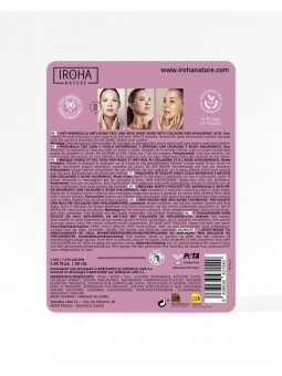 IROHA ANTI-WRINKLESS & ANTI-AGE FACE & NECK MASK COLLAGEN|Mathiss