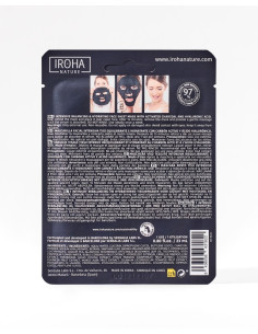 IROHA BALANCING & HYDRATING FACE MASK CHARCOAL & H.A. 2