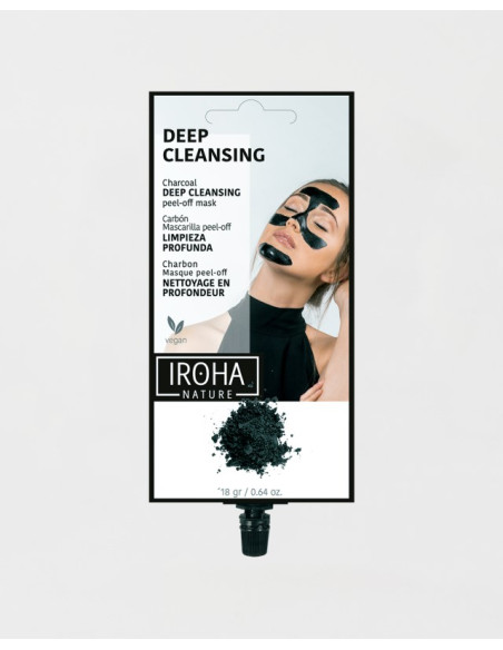 IROHA DEEP CLEANSING PEEL-OFF MASK 18GR