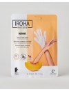 IROHA REPAIR HAND MASK GLOVES PEACH & SHEA BUTTER|Mathiss