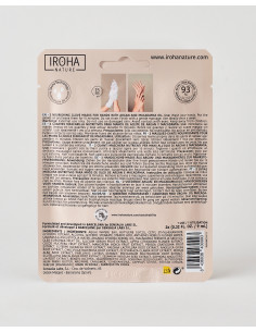 IROHA NOURISHING HAND MASK GLOVES ARGAN & MACADAMIA 2