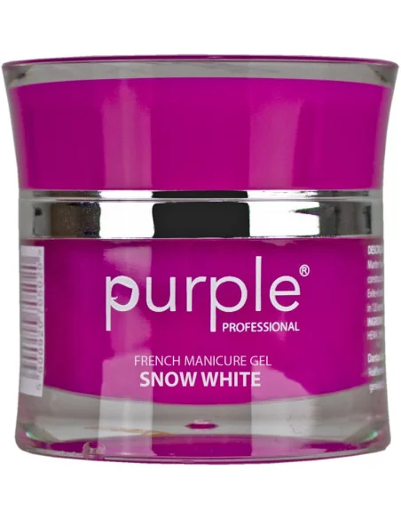 ***PURPLE GEL DE CONSTRUCCION SNOW WHITE 15GR***