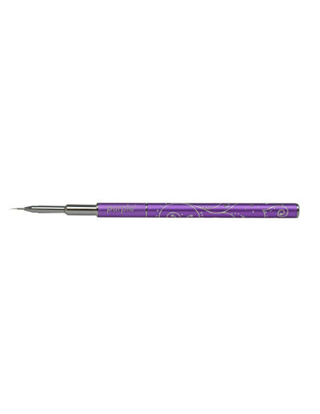 ***PURPLE PINCEL NYLON NAIL ART #000***
