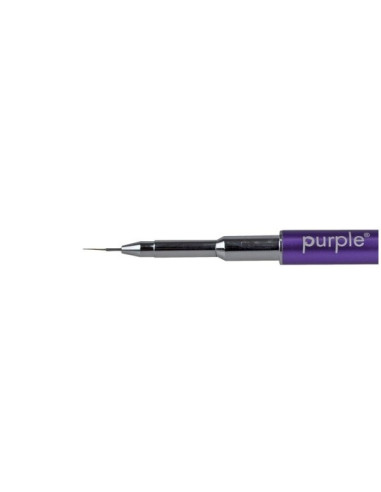 ***PURPLE PINCEL NYLON NAIL ART #000 EXTRA FINO***