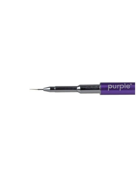 ***PURPLE PINCEL NYLON NAIL ART #000 EXTRA FINO***