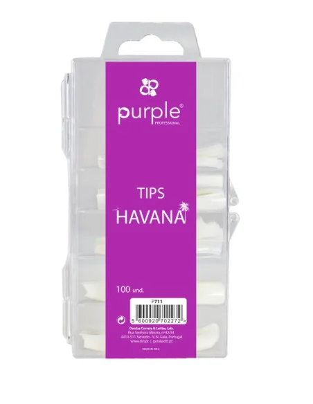 ***PURPLE CAJA TIPS HAVANA FRENCH 100UDS***