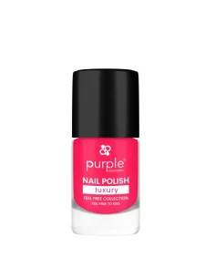 ***PURPLE NAIL POLISH LUXURY FEEL FREE TO KISS 10ML***