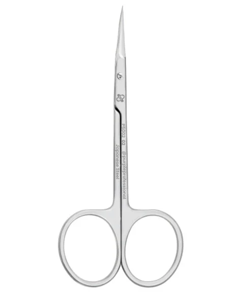 ***PURPLE PREMIUM CUTICLE SCISSOR 02 107MM***