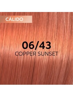 WELLA SHINEFINITY ZERO LIFT GLAZE 06/43 COOPER SUNSET 60ML|Mathiss