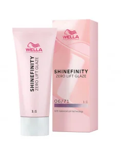 WELLA SHINEFINITY ZERO LIFT GLAZE 06/71 FROSTED CHESNUT 60ML