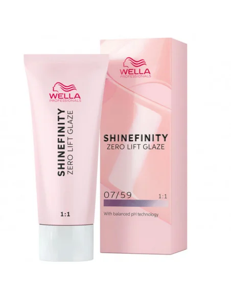 WELLA SHINEFINITY ZERO LIFT GLAZE 07/59 STRAWBERRY WINE 60ML