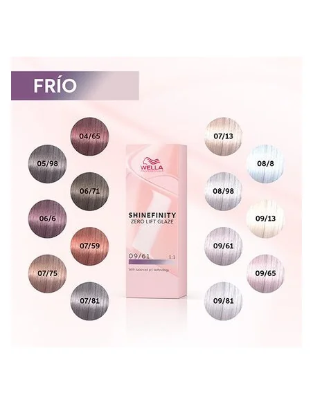 WELLA SHINEFINITY ZERO LIFT GLAZE 09/13 TOFFEE MILK 60ML