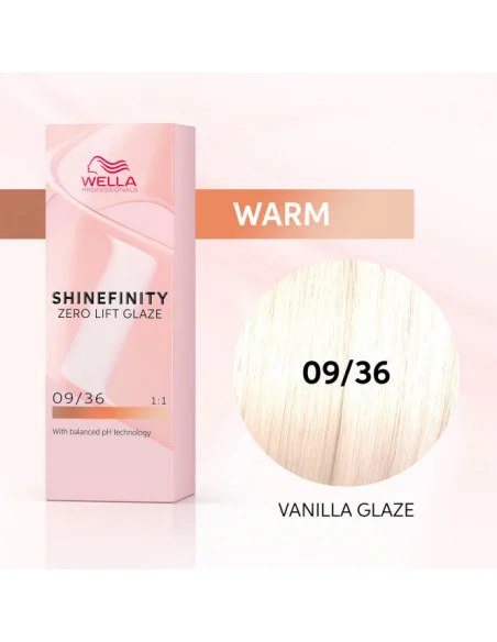 Wella Shinefinity Zero Lift Glaze 09/36 Vanilla Glaze 60ml
