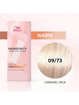 WELLA SHINEFINITY ZERO LIFT GLAZE 09/73 CARAMEL MILK 60ML|Mathiss