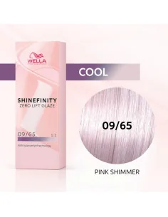 WELLA SHINEFINITY ZERO LIFT GLAZE 09/65 PINK SHIMMER 60ML 2