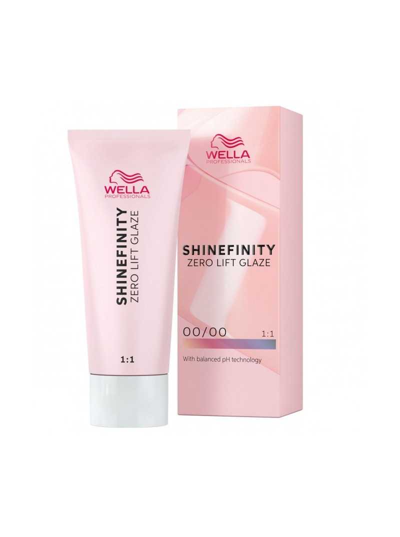 WELLA SHINEFINITY ZERO LIFT GLAZE 00/00 CRYSTAL GLAZE 60ML|Mathiss