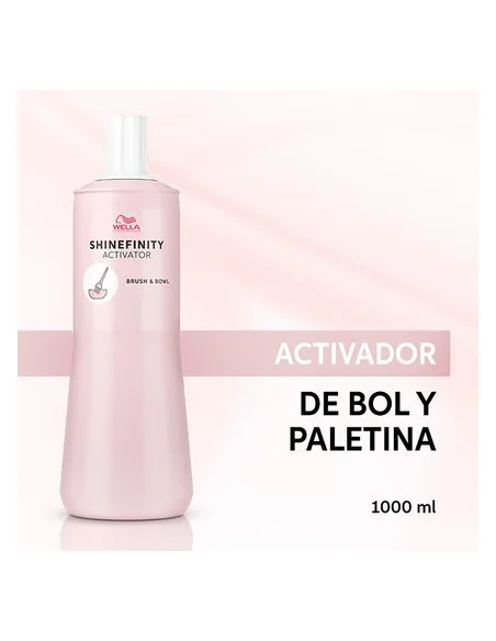 WELLA SHINEFINITY ACTIVATOR BRUSH & BOWL 1000ML