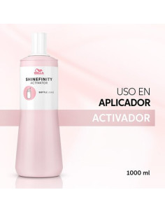 WELLA SHINEFINITY ACTIVATOR BOTTLE USAGE 1000ML 2