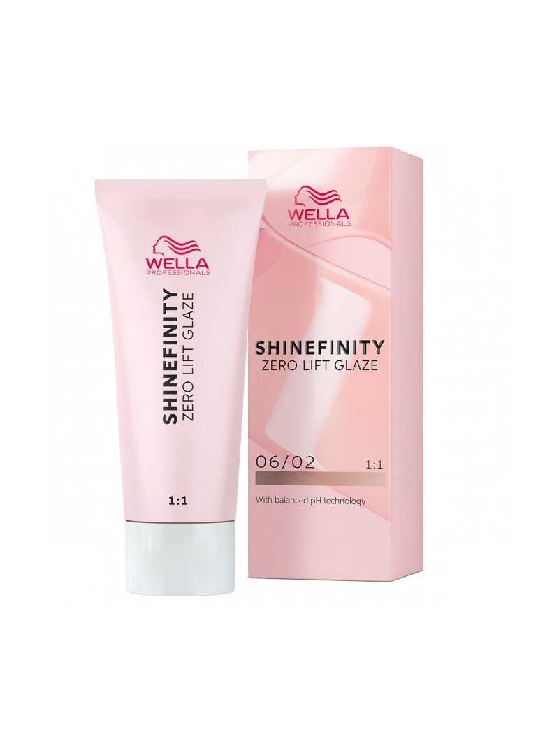 WELLA SHINEFINITY ZERO LIFT GLAZE 06/02 DARK SAGE 60ML|Mathiss