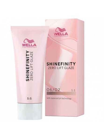 WELLA SHINEFINITY ZERO LIFT GLAZE 06/02 DARK SAGE 60ML|Mathiss