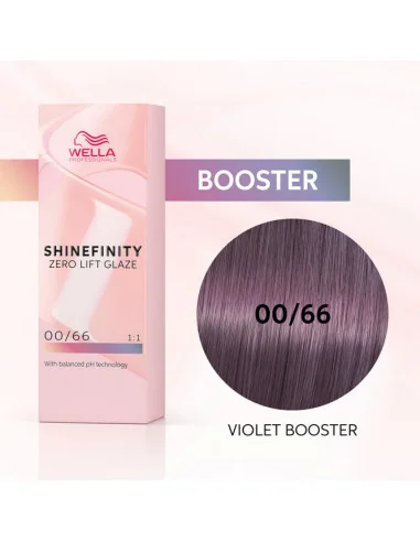 Wella Shinefinity Zero Lift Glaze 00/66 Violet Booster 60ml