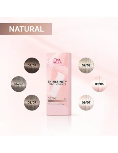 WELLA SHINEFINITY ZERO LIFT GLAZE 06/07 DEEP WALNUT 60ML