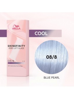 WELLA SHINEFINITY ZERO LIFT GLAZE 08/8 BLUE PEARL 60ML|Mathiss