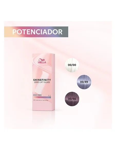 WELLA SHINEFINITY ZERO LIFT GLAZE 00/89 BLUE BOOSTER 60ML