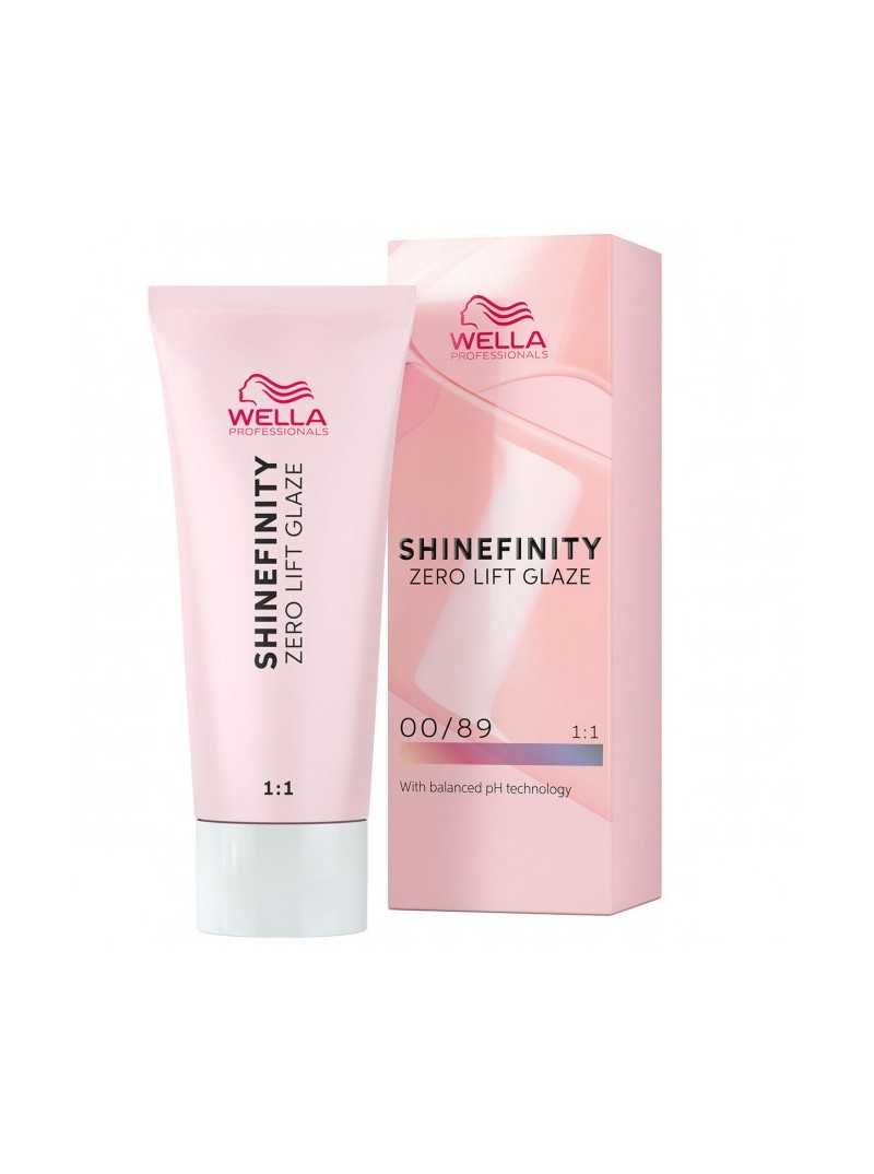 WELLA SHINEFINITY ZERO LIFT GLAZE 00/89 BLUE BOOSTER 60ML|Mathiss