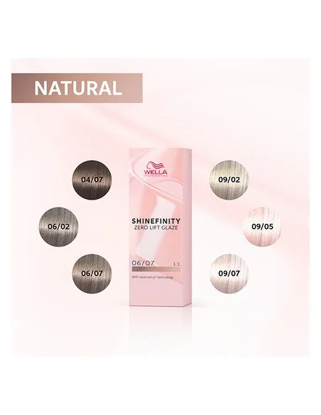 WELLA SHINEFINITY ZERO LIFT GLAZE 09/02 SOFT SAGE 60ML