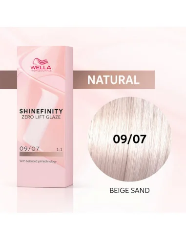 Wella Shinefinity Zero Lift Glaze 09/07 Beige Sand 60ml