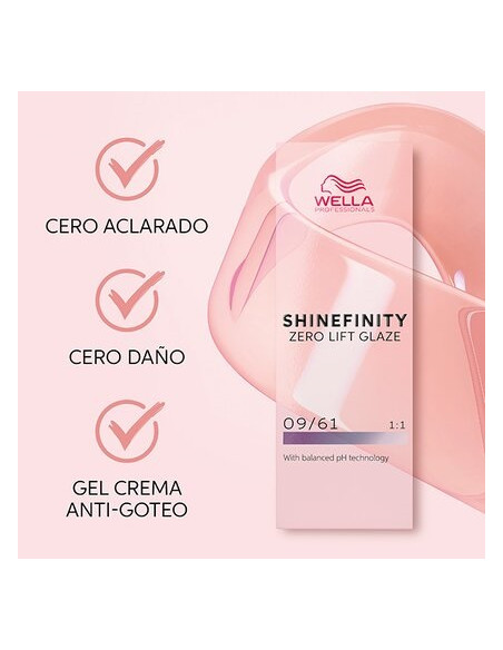 WELLA SHINEFINITY ZERO LIFT GLAZE 04/65 DEEP CHERRY 60ML