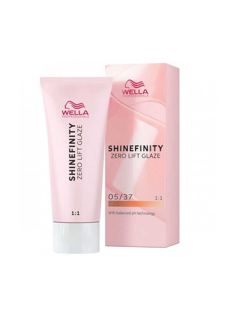 WELLA SHINEFINITY ZERO LIFT GLAZE 05/37 CARAMEL ESPRESO 60ML|Mathiss