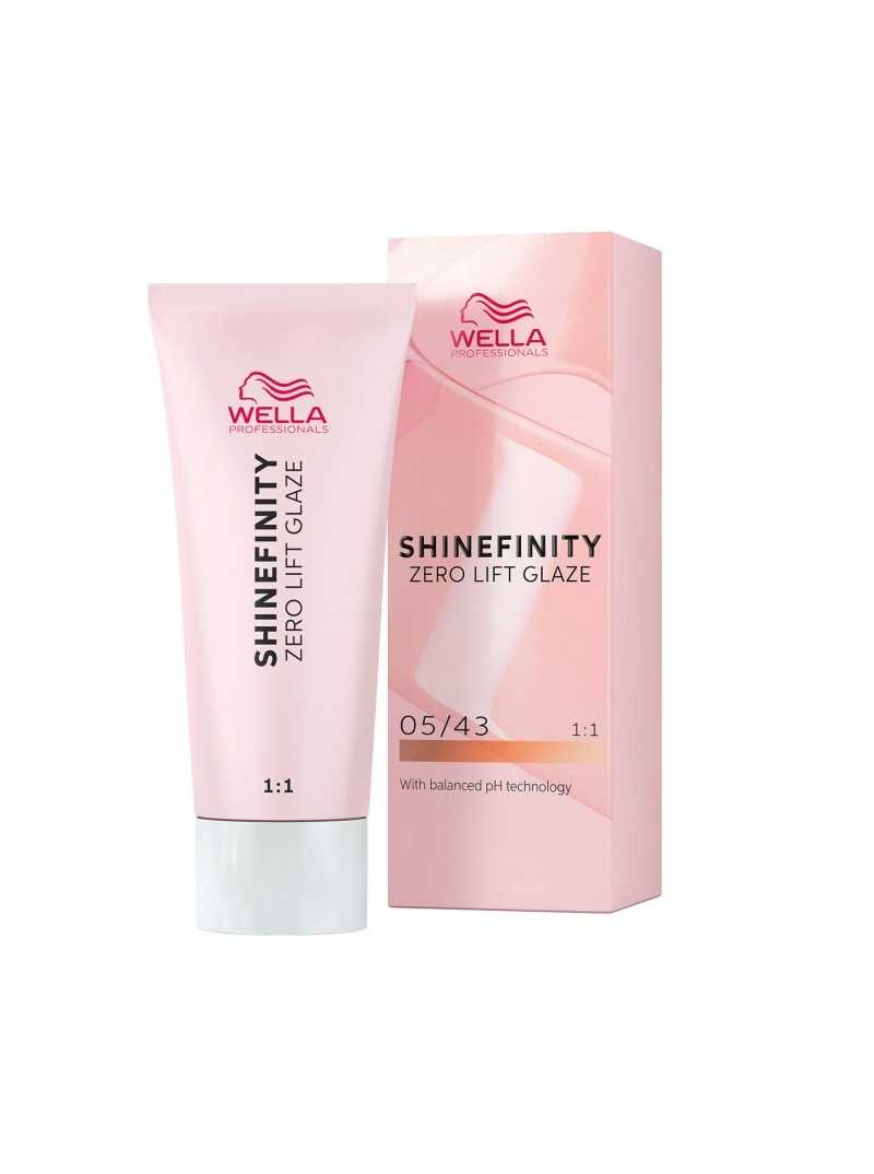 WELLA SHINEFINITY ZERO LIFT GLAZE 05/43 HOT CHILI 60ML|Mathiss