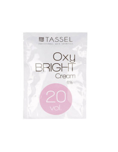 TASSEL OXY BRIGHT CREAM 6%-20VOL. SACHET 75ML