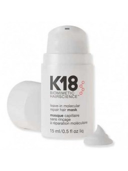 K18 LEAVE-IN MOLECULAR REPAIR HAIR MASK 15ML|Mathiss